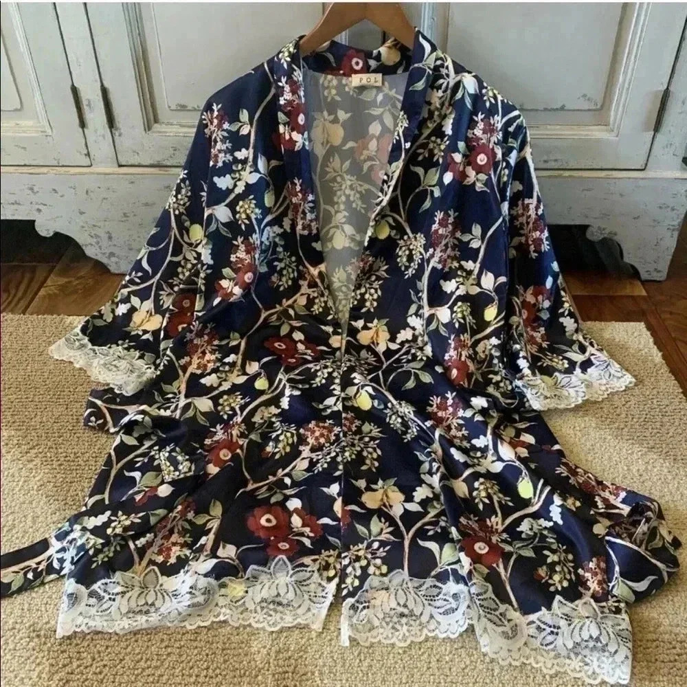 POL Boho Floral Kimono - Picture 6 of 15